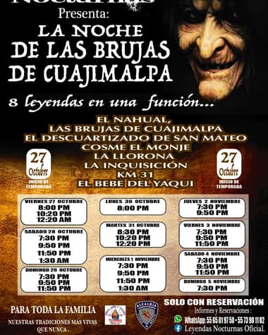 La Noche de las Brujas de Cuajimalpa