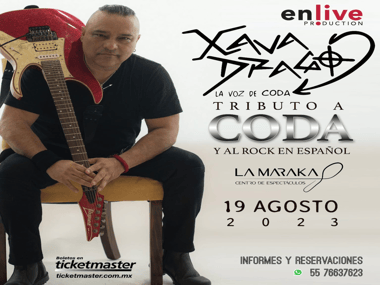 Xava Drago. Tributo A Coda y Al Rock En Español