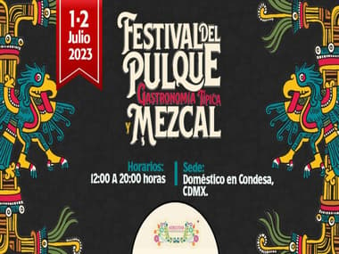 Festival del Pulque, Gastronomía Típica y Mezcal