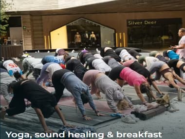 Yoga, sound healing & breakfast