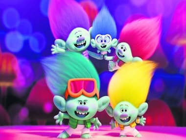 Salón de belleza de la nueva película de Trolls