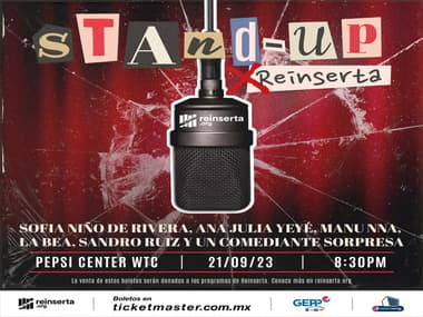 Stand Up x Reinserta