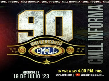 90 aniversario del Consejo Mundial de Lucha Libre