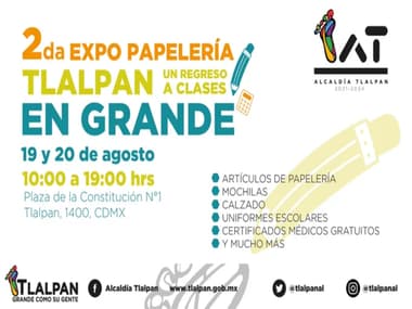 Expo Papelería en Tlalpan