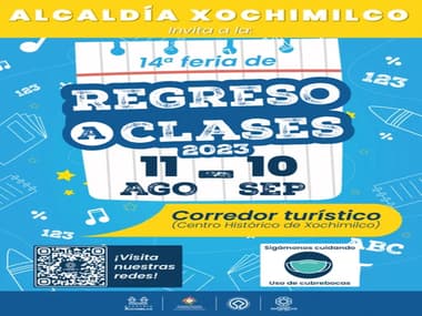 Feria de regreso a clases de Xochimilco