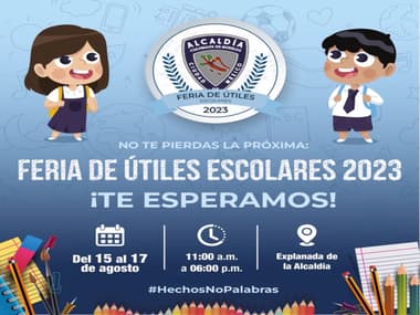 Feria de útiles escolares de Cuajimalpa